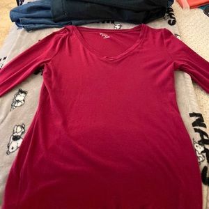 Dark Red blouse